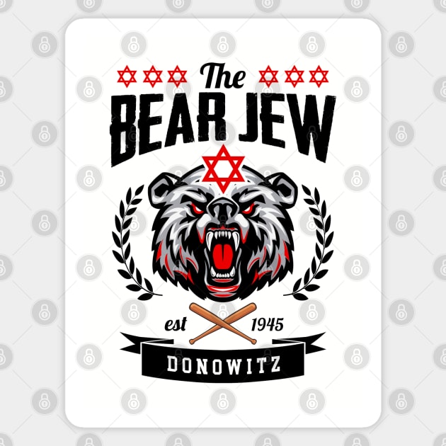 The Bear Jew Magnet by NotoriousMedia